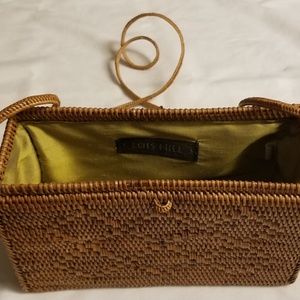 Lois Hill Woven Shoulder Purse